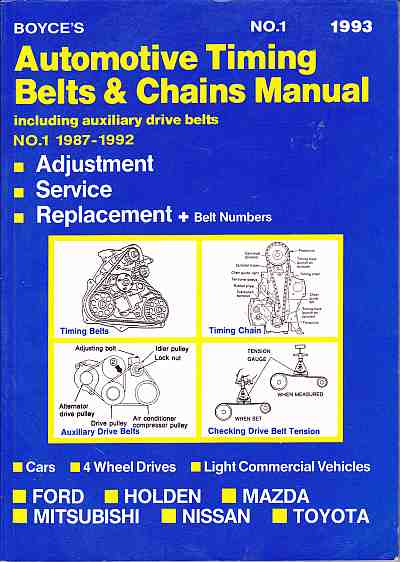 Boyces Automotive Timing Belts And Chains 1987-1992